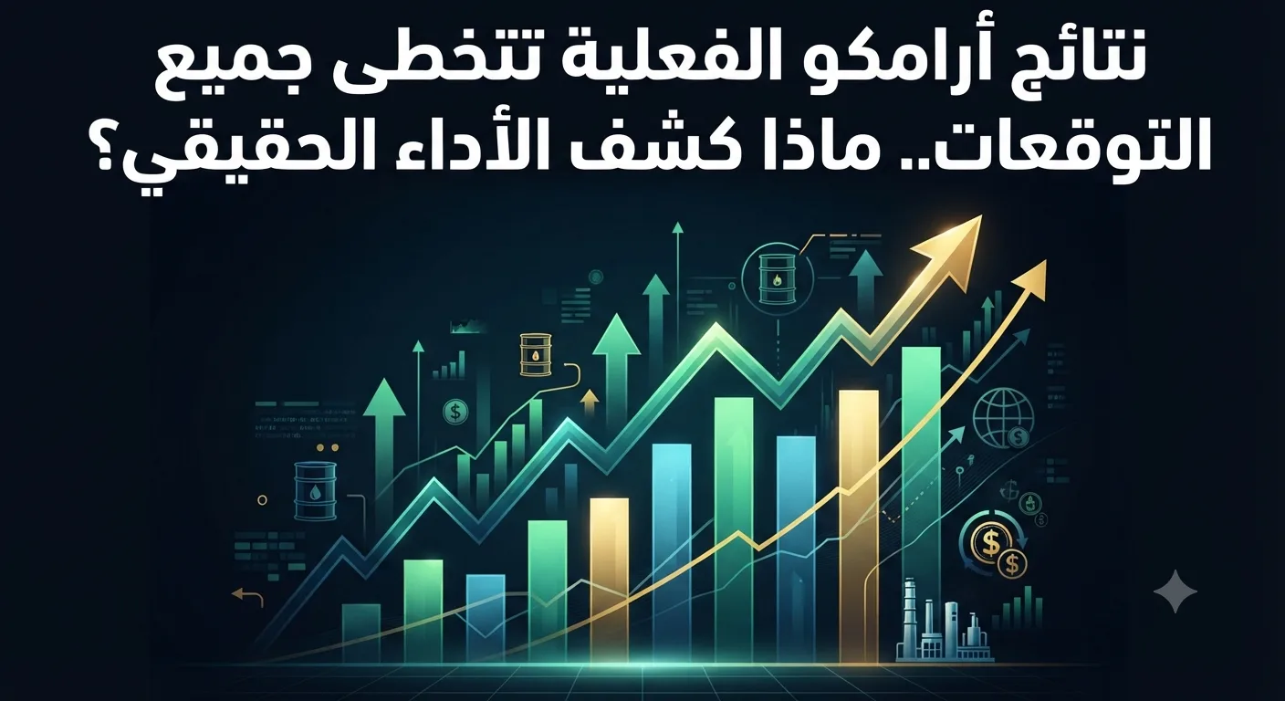 نتائج أرامكو الفعلية تتخطى جميع التوقعات.. ماذا كشف الأداء الحقيقي؟