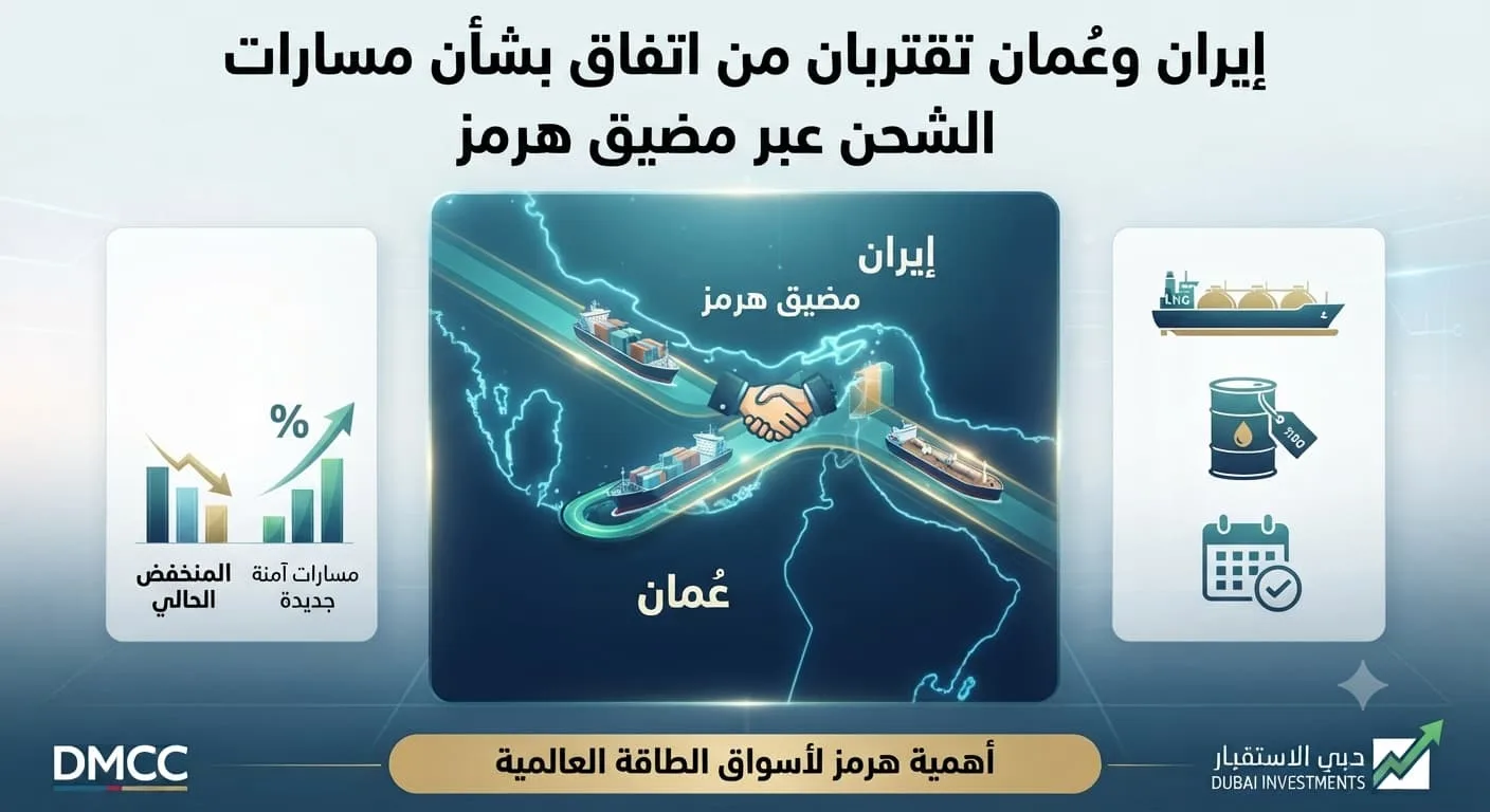 إيران وعُمان تقتربان من اتفاق بشأن مسارات الشحن عبر مضيق هرمز