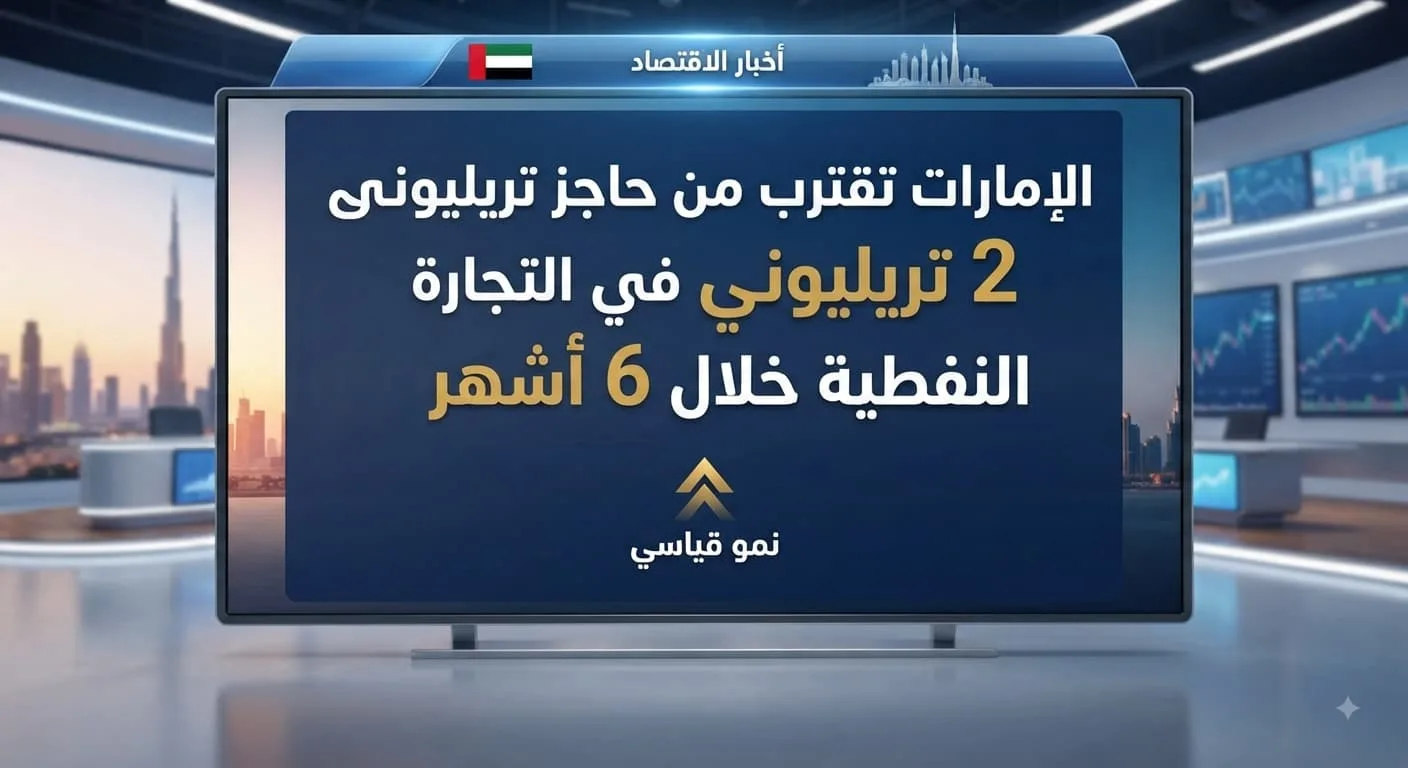 الإمارات تقترب من حاجز تريليوني درهم في التجارة غير النفطية خلال 6 أشهر